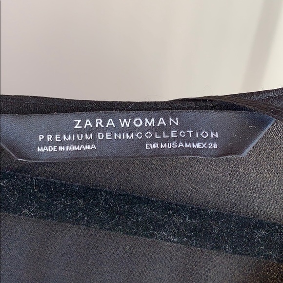 Zara satin Kimono style mini dress, size medium - Picture 2 of 4